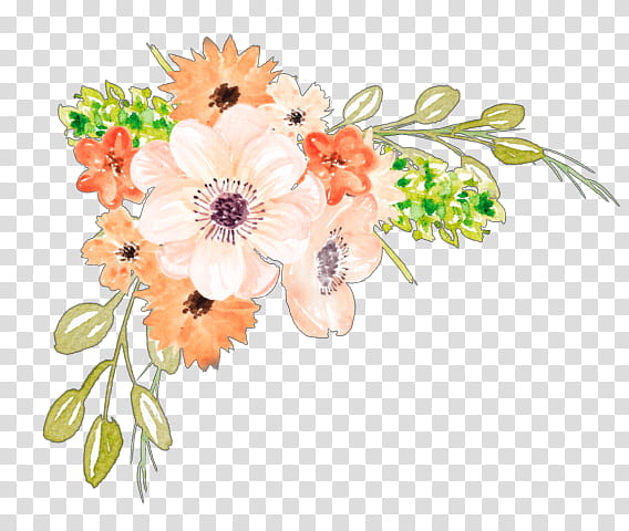 Bouquet Of Flowers Drawing, Watercolor Painting, Watercolour Flowers, Floral Design, Cut Flowers, Plant, Floristry, Gerbera transparent background PNG clipart