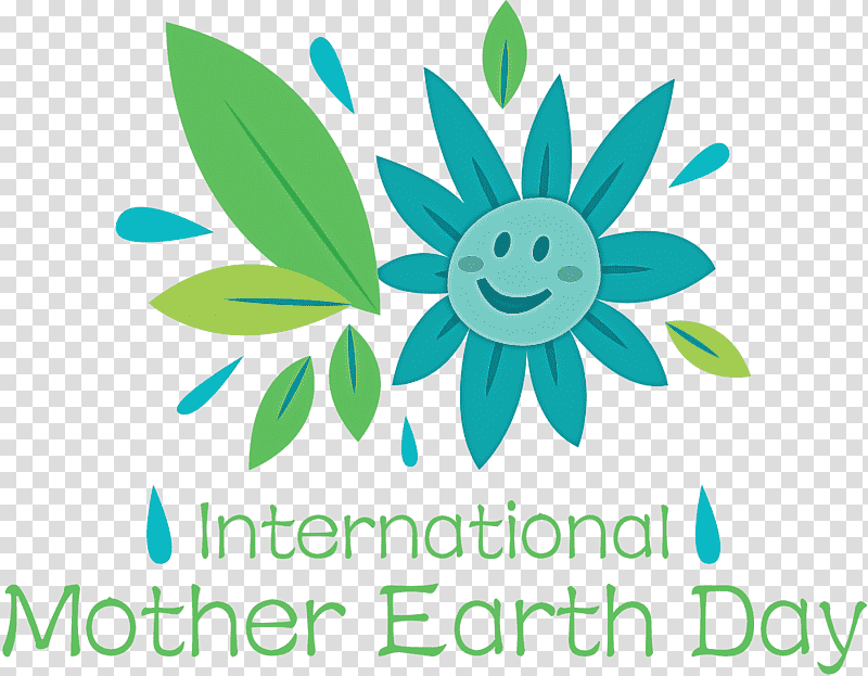 International Mother Earth Day Earth Day, Logo, Flower, Petal, Leaf, Green, Meter transparent background PNG clipart