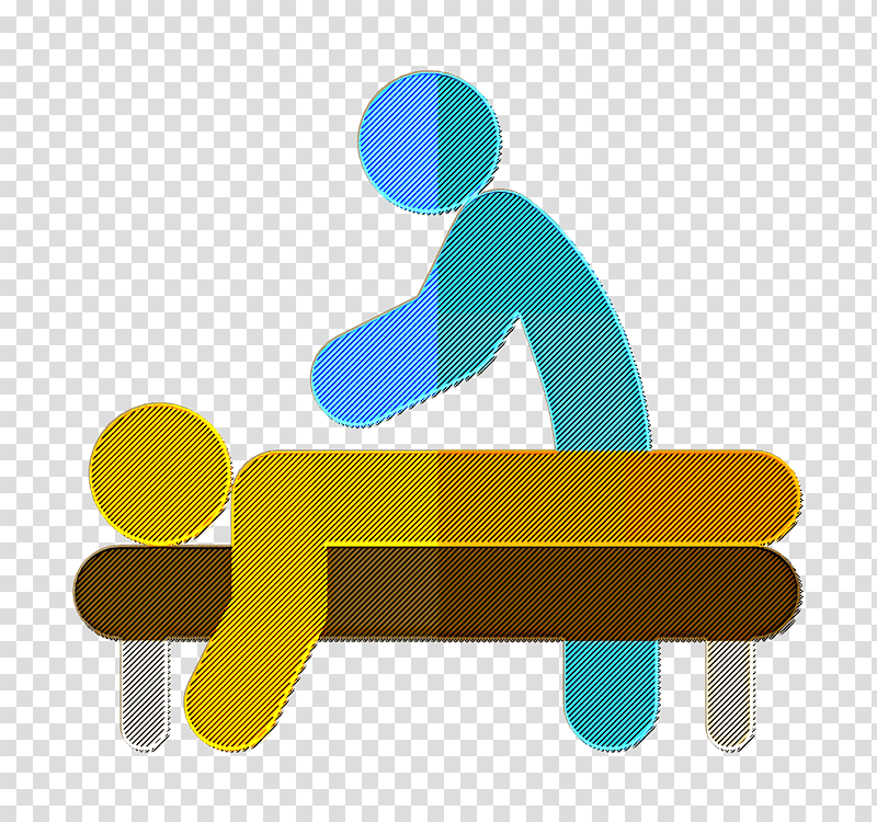 Massage icon Spa icon Physiotherapy icon, Medical Treatment, Physical Therapy, Physiotherapist, Medicine, Health, Hospital transparent background PNG clipart