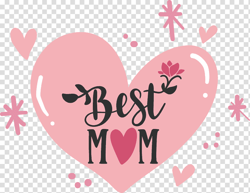 Mothers Day Best Mom Super Mom, Valentines Day, Heart, M095 transparent background PNG clipart