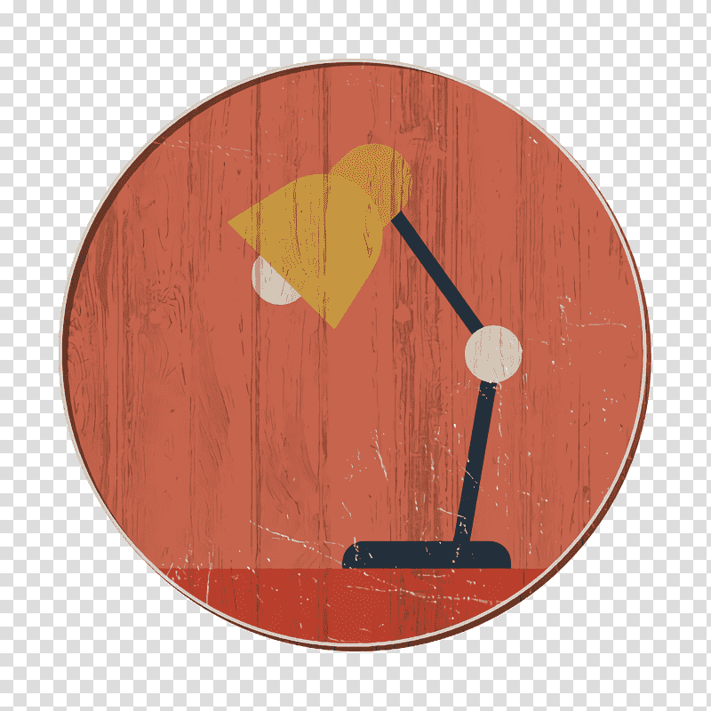 Lamp icon Modern Education icon, Orange Sa transparent background PNG clipart