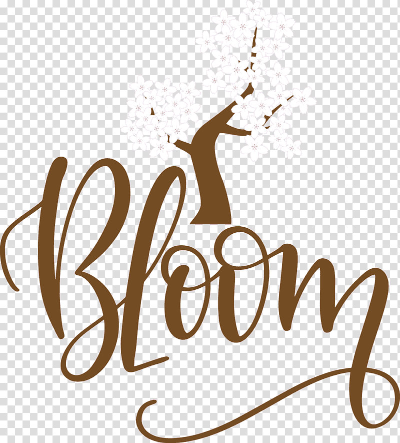 Bloom Spring, Spring
, Logo, Calligraphy, Text, Data, Menu transparent background PNG clipart