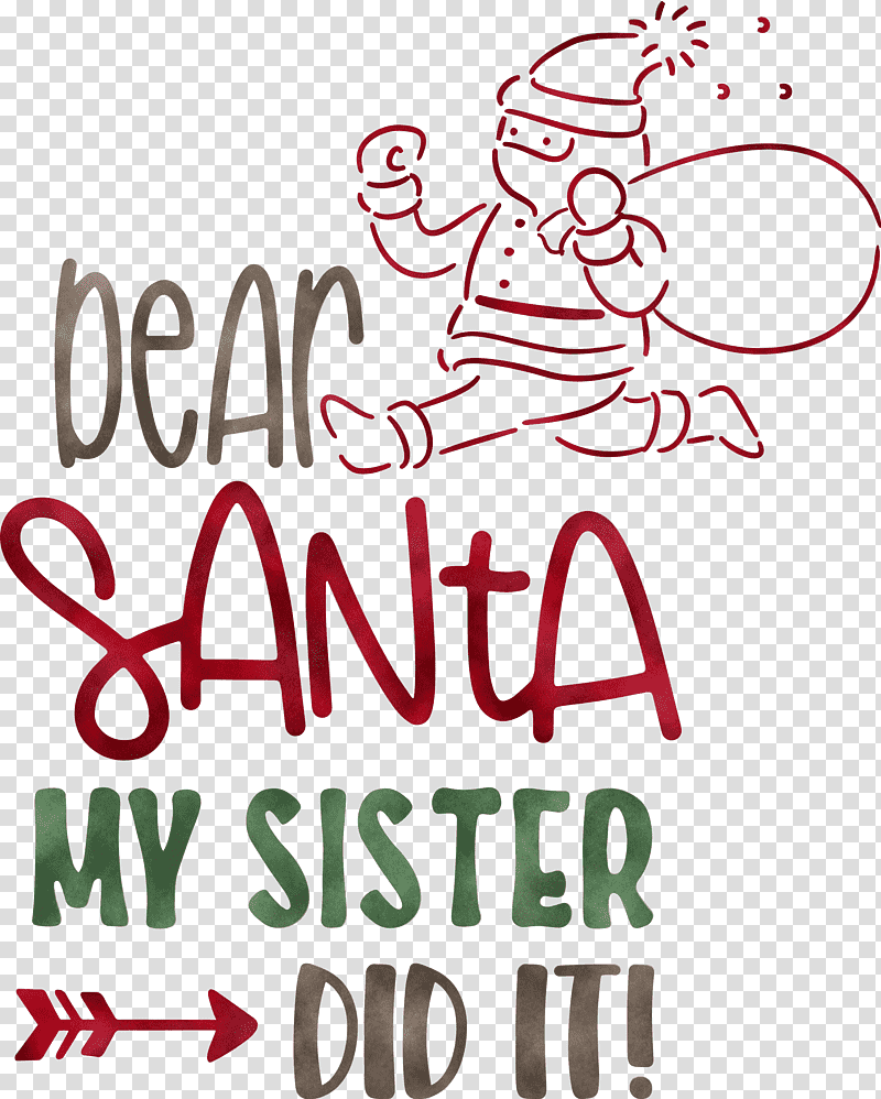 Dear Santa Christmas Santa, Christmas , Logo, Meter, Line, Happiness, Behavior transparent background PNG clipart