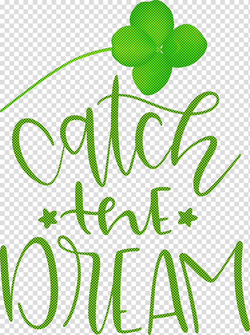 Catch the Dream Dream, Leaf, Plant Stem, Flower, Logo, Symbol, Green transparent background PNG clipart