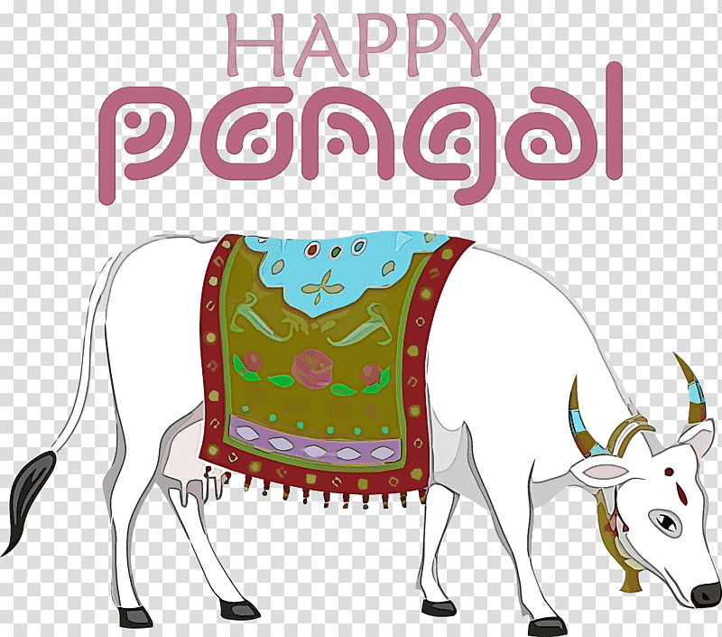Pongal Happy Pongal, Horse, Cartoon, Meter, Science, Biology transparent background PNG clipart