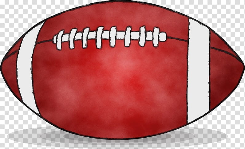 rugby ball ball mouth jaw team sport, Watercolor, Paint, Wet Ink transparent background PNG clipart