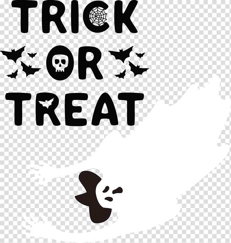 logo black and white cartoon meter line, Trick Or Treat, Halloween , Trickortreating, Watercolor, Paint, Wet Ink transparent background PNG clipart