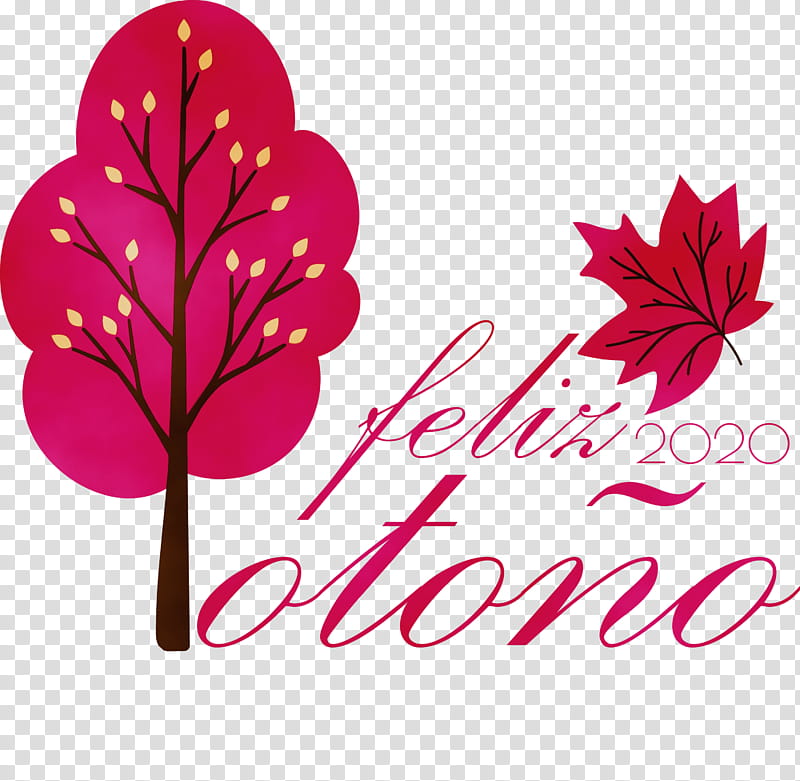 Floral design, Feliz Otoño, Happy Fall, Happy Autumn, Watercolor, Paint, Wet Ink, Petal transparent background PNG clipart