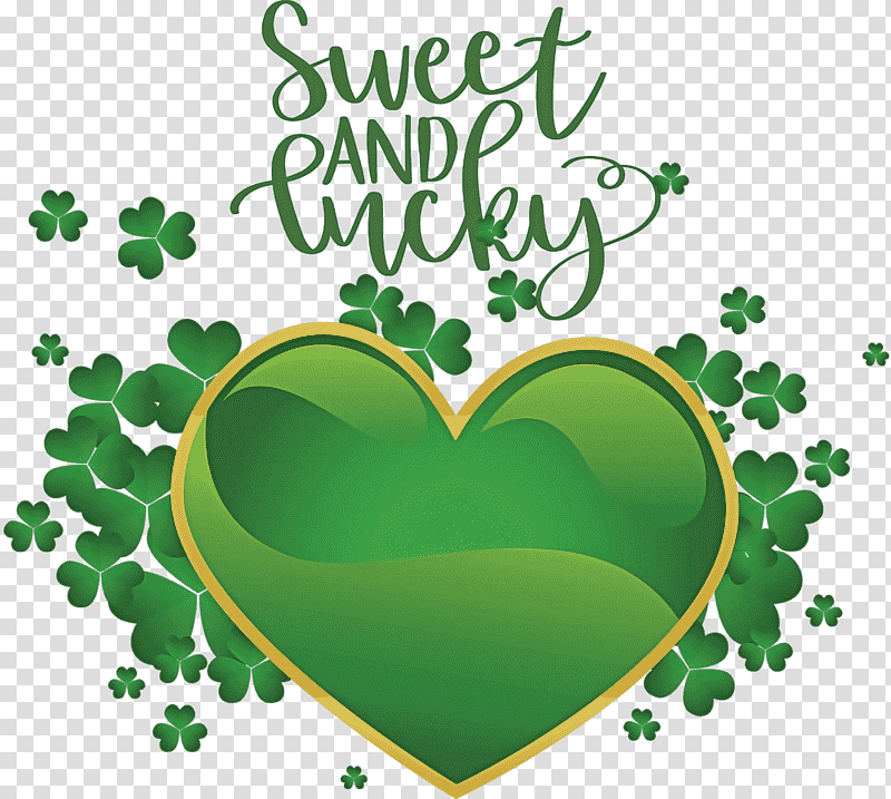 Sweet And Lucky St Patricks Day, Saint Patricks Day, Patron Saint, Leprechaun, Shamrock transparent background PNG clipart