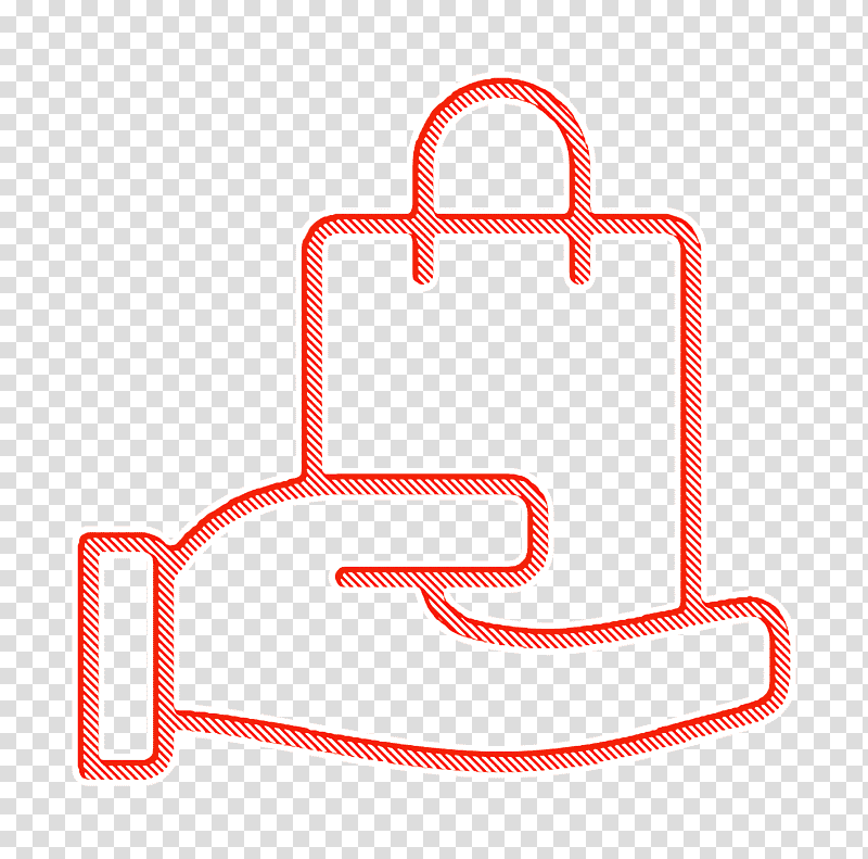 Shopping bag icon Lineal ecommerce icon Delivering icon, Icon Design, Sri Kandhavillas Maligai transparent background PNG clipart