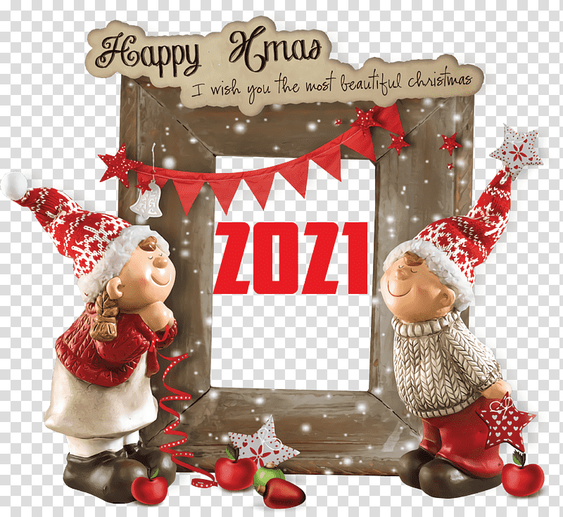 2021 Happy New Year 2021 New Year, Christmas Day, Christmas Ornament, Christmas Decoration, Christmas Tree, Frame, Bronners Christmas Wonderland transparent background PNG clipart