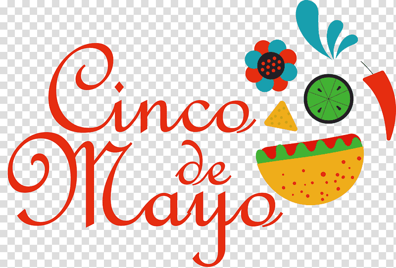 Cinco de Mayo Fifth of May, Logo, Line, Meter, French Language, Fruit, French People transparent background PNG clipart