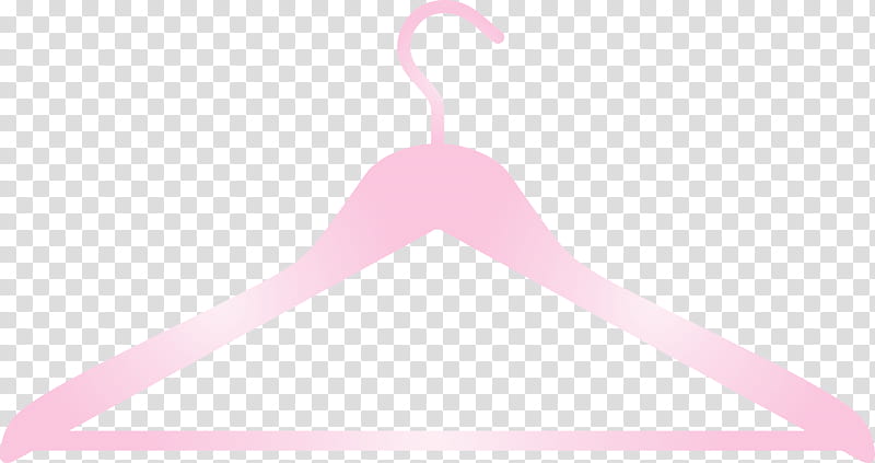 pink clothes hanger logo transparent background PNG clipart