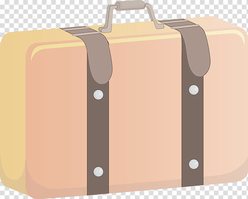 hand luggage baggage bag hand, Travel Elements, Watercolor, Paint, Wet Ink transparent background PNG clipart