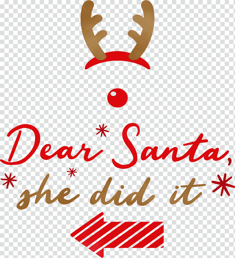 Christmas Day, Dear Santa, Santa Claus, Christmas , Watercolor, Paint, Wet Ink transparent background PNG clipart