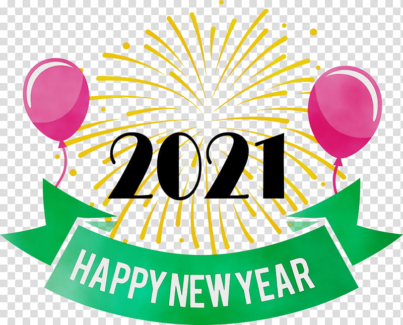 New Year, Happy New Year 2021, 2021 Happy New Year, Watercolor, Paint, Wet Ink, Topi Chagharzi, Blog transparent background PNG clipart