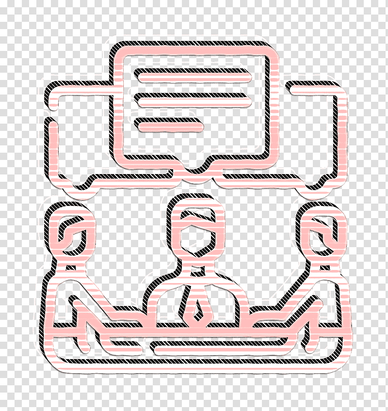 Teamwork icon Team icon Discussion icon, Meter, Line, Symbol, Material, Geometry, Mathematics transparent background PNG clipart