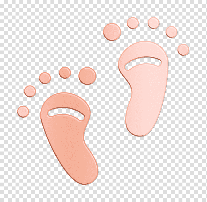 Foot icon Baby icon Footprint icon, Lips, Skin, Hm, Beautym transparent background PNG clipart