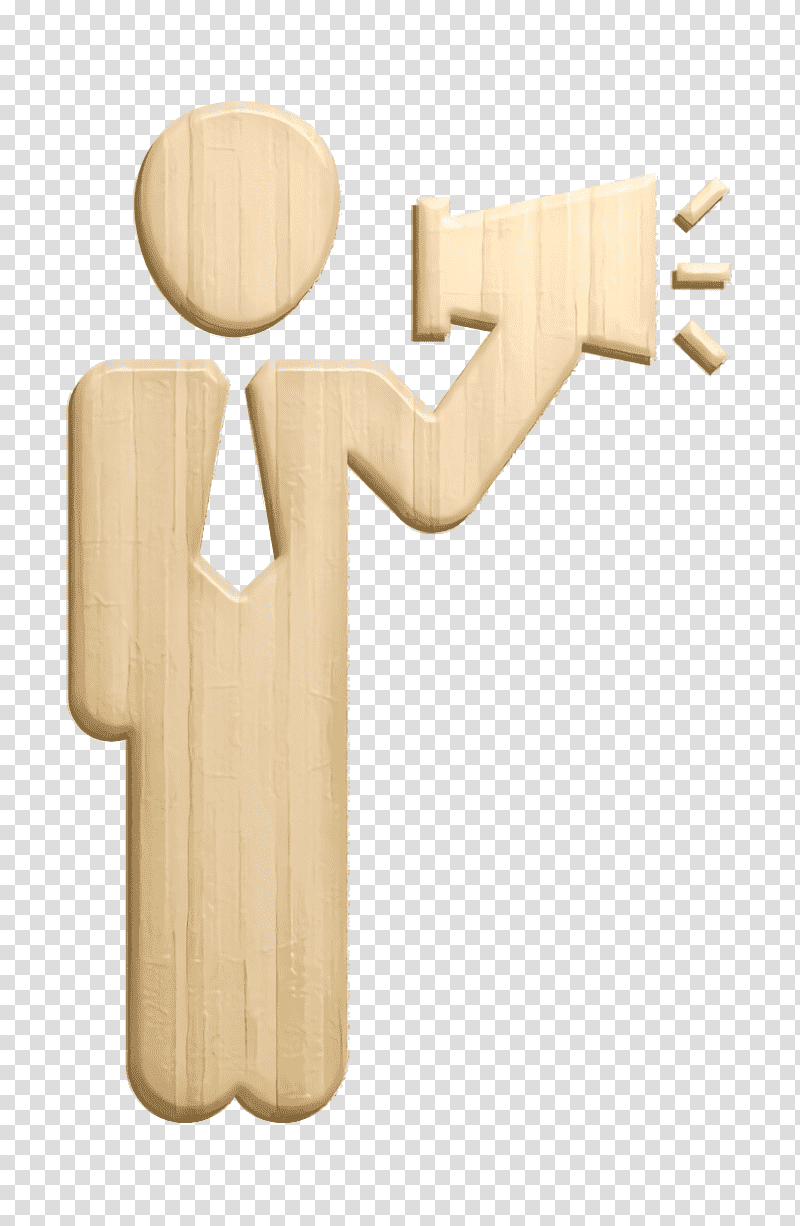 Startup Icons icon Speak icon Man talking by a speaker icon, People Icon, M083vt, Meter, Wood transparent background PNG clipart