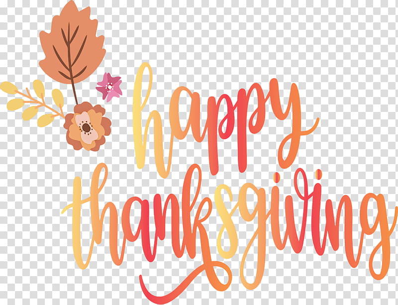 Happy Thanksgiving Autumn Fall, Happy Thanksgiving , Logo, Floral Design, Text, Happiness transparent background PNG clipart
