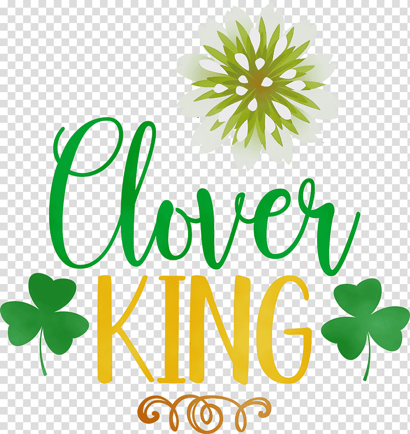 flower plant stem logo green leaf, St Patricks Day, Saint Patrick, Watercolor, Paint, Wet Ink, Symbol transparent background PNG clipart