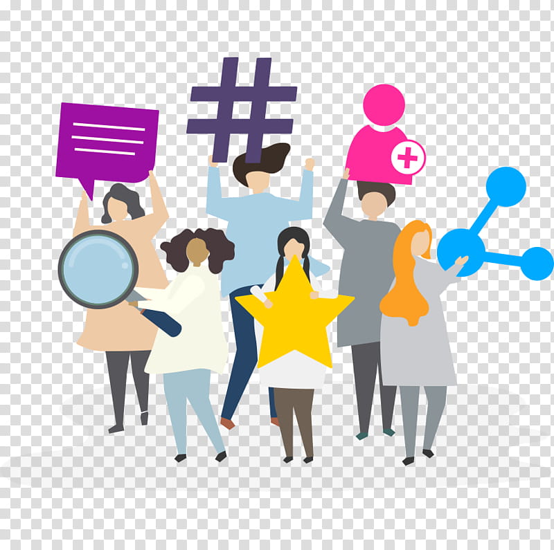 Group Of People, Social Media, Advertising, Blog, Business, Social Group, Cartoon, Community transparent background PNG clipart