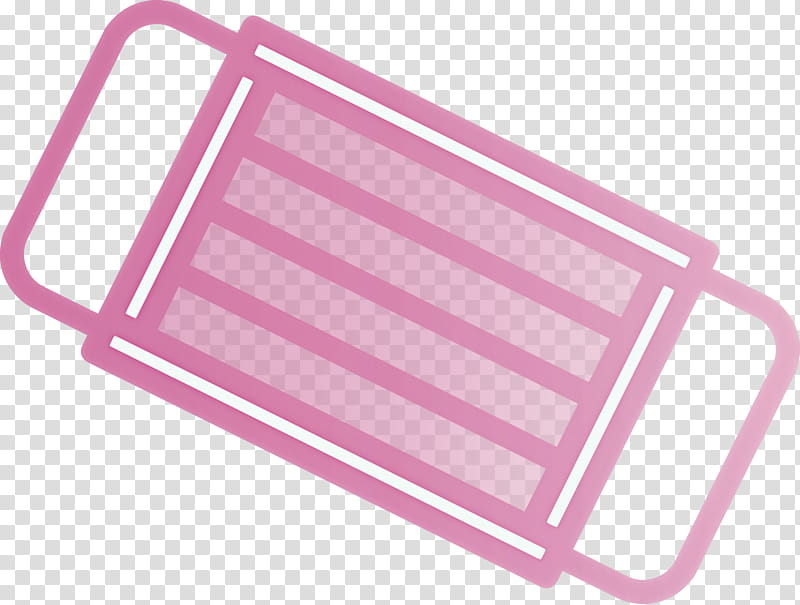 medical mask surgical mask, Pink, Mobile Phone Case, Magenta transparent background PNG clipart