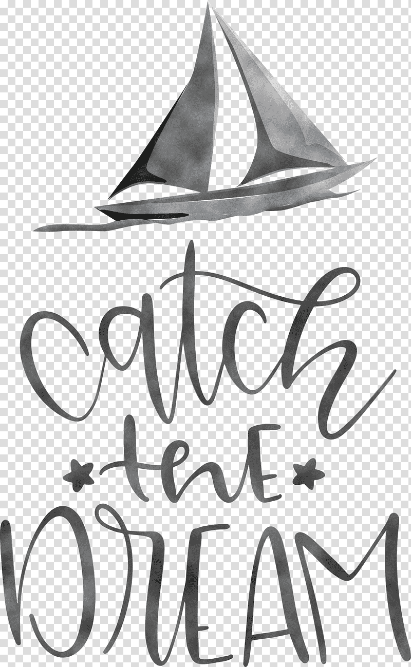 Catch the Dream Dream, Black And White
, Calligraphy, Logo, Line, Meter, Mathematics transparent background PNG clipart