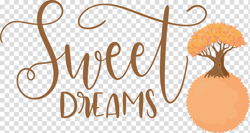 logo calligraphy 0jc text, Sweet Dreams, Watercolor, Paint, Wet Ink, Orange Sa, Line transparent background PNG clipart