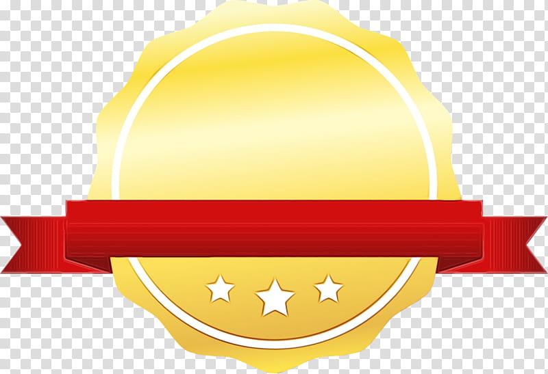 yellow red emblem logo symbol, Watercolor, Paint, Wet Ink, Flag, Label transparent background PNG clipart