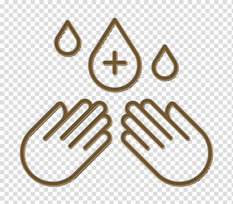 Soap icon Hand sanitizer icon Cleaning icon, Line transparent background PNG clipart
