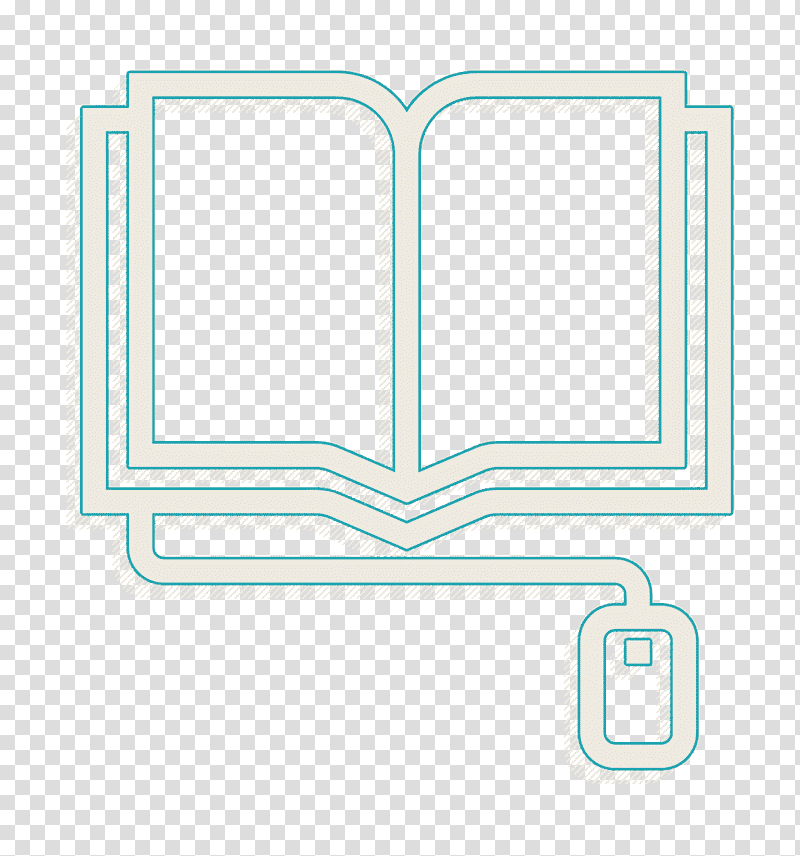 Tutorial icon Book icon E-learning icon, Elearning Icon, Logo, Symbol, Line, Meter, Geometry transparent background PNG clipart