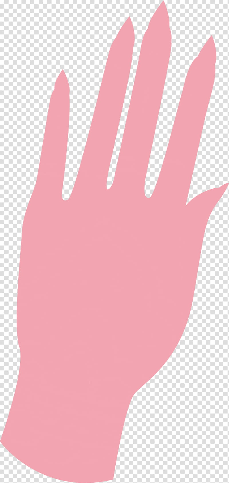 hand model safety glove pink m line meter transparent background PNG clipart