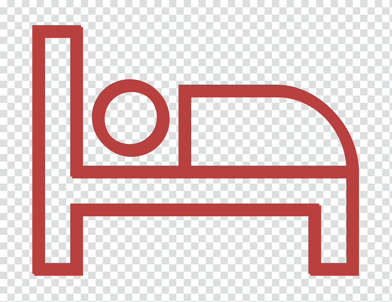 Hotel services icon Bed icon, Accommodation, Room, Bed And Breakfast, Bedroom, House transparent background PNG clipart