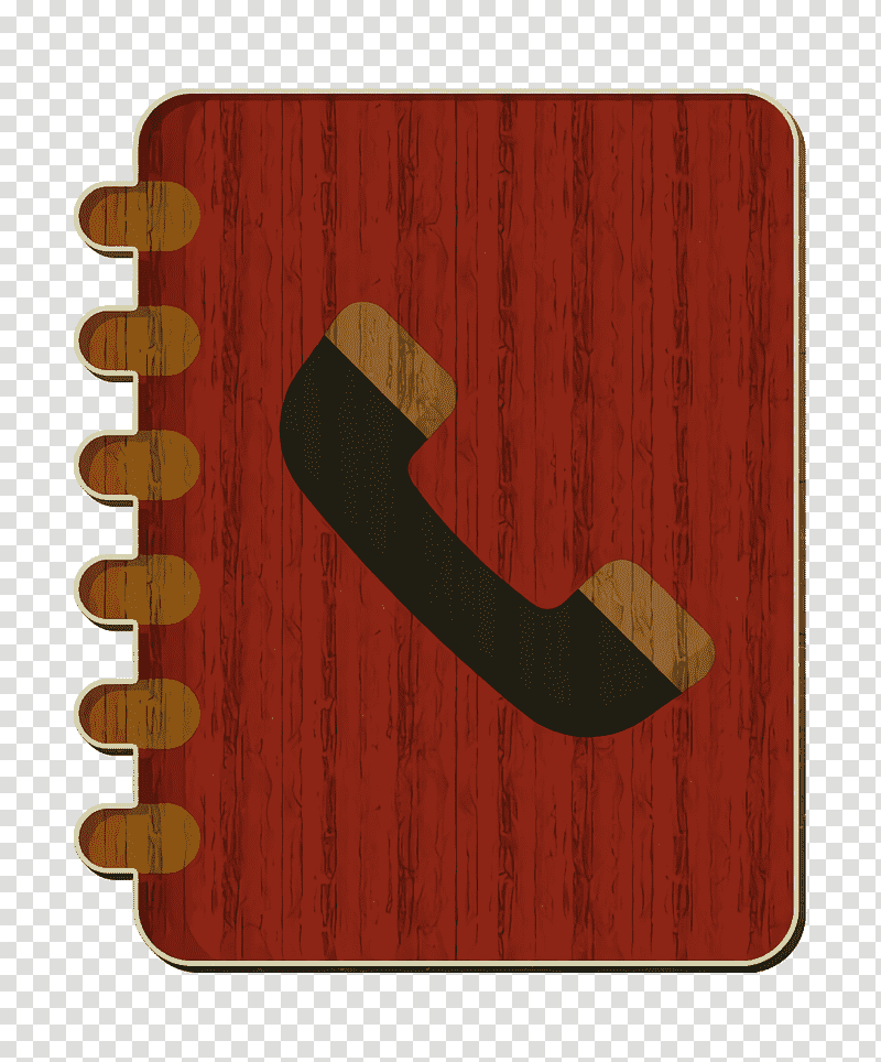 Phone icon Contact icon Phone book icon, Wood, Wood Stain, M083vt, Rectangle, Meter, Mathematics transparent background PNG clipart