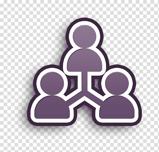 Partnership icon Network icon User Experience icon, Symbol, Chemical Symbol, Meter, Lavender, Chemistry, Science transparent background PNG clipart
