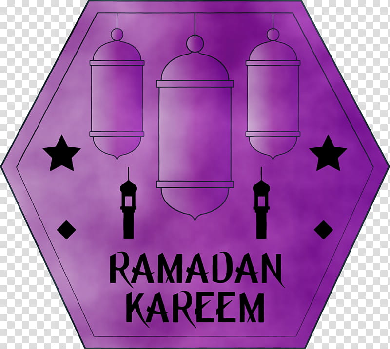 violet magenta font text magenta telekom, Ramadan Kareem, Watercolor, Paint, Wet Ink transparent background PNG clipart