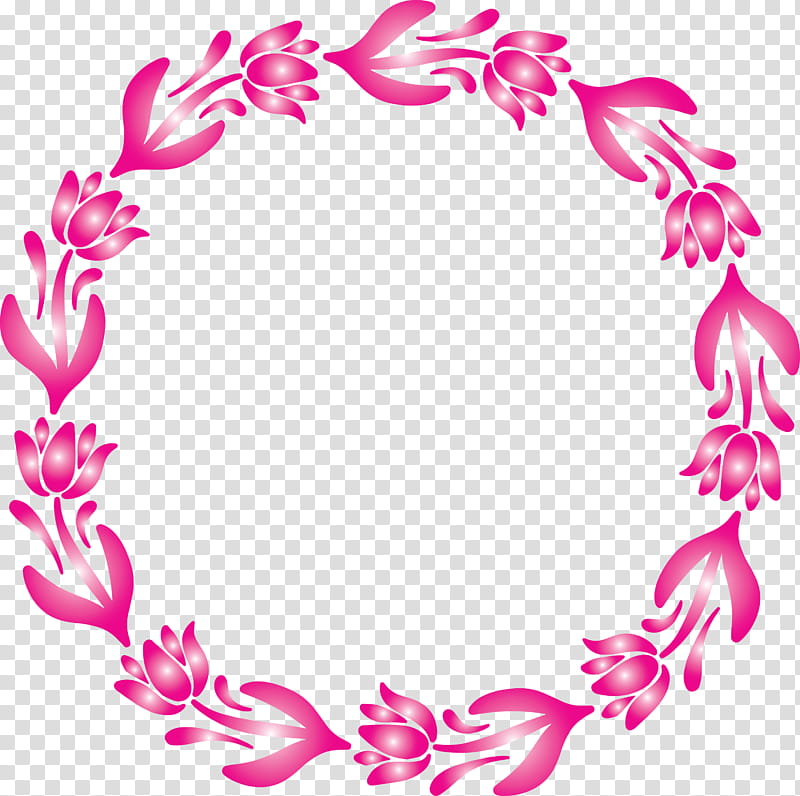 flower frame floral frame sping frame, Pink, Magenta, Ornament, Frame transparent background PNG clipart