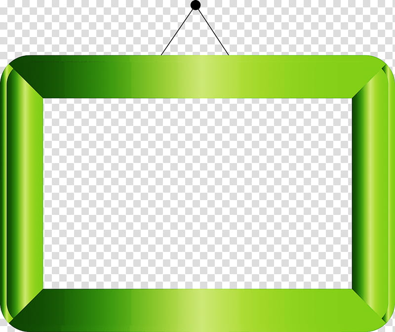 Frame Frame Hanging Frames, Frame, Frame, Hanging Frames, Angle, Line, Green, Meter transparent background PNG clipart