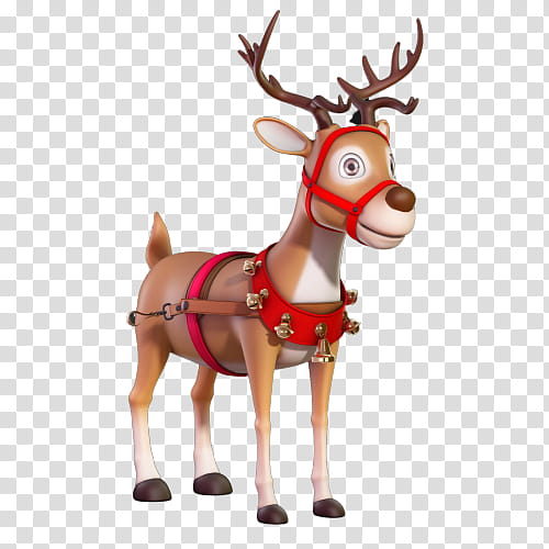 Santa Claus, Reindeer, Santa Clauss Reindeer, 3D Modeling, Christmas Ornament, TurboSquid, Christmas Day, Wavefront obj File transparent background PNG clipart