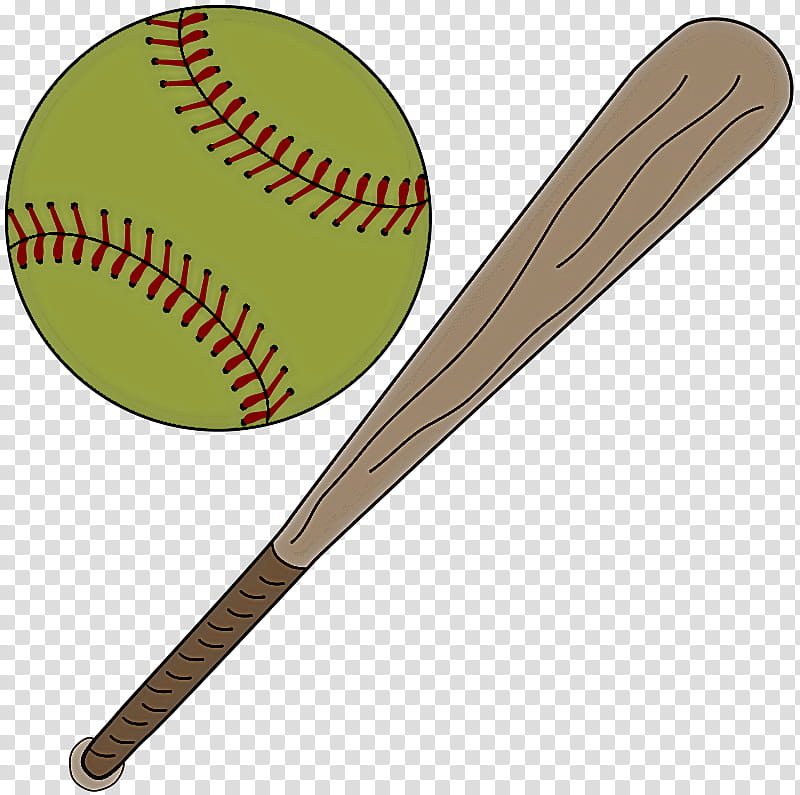 baseball bat baseball team sport sports equipment ball game, Softball, Batandball Games transparent background PNG clipart