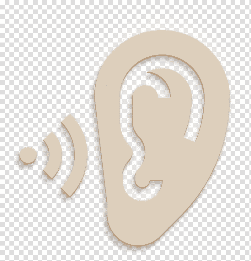 Ear icon News and journal icon, Logo, Symbol, Meter transparent background PNG clipart