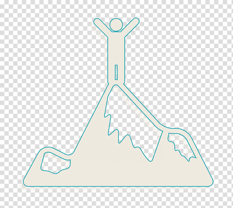 Multi Sports icon sports icon Mountain icon, Person Standing On Top Of A Mountain Icon, Skalnik, Waldenburg Mountains, Running Club, Organization, Summit transparent background PNG clipart