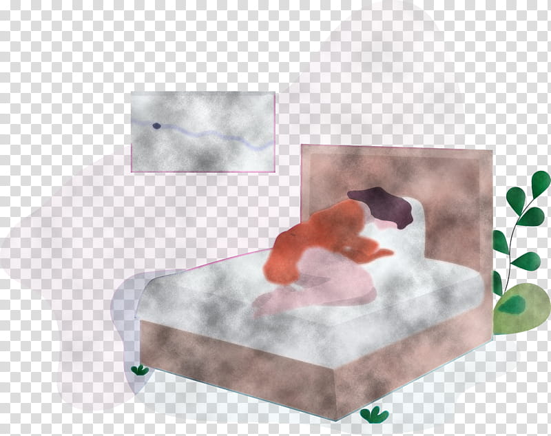 World Sleep Day Sleep Girl, Bed, Basset Hound transparent background PNG clipart