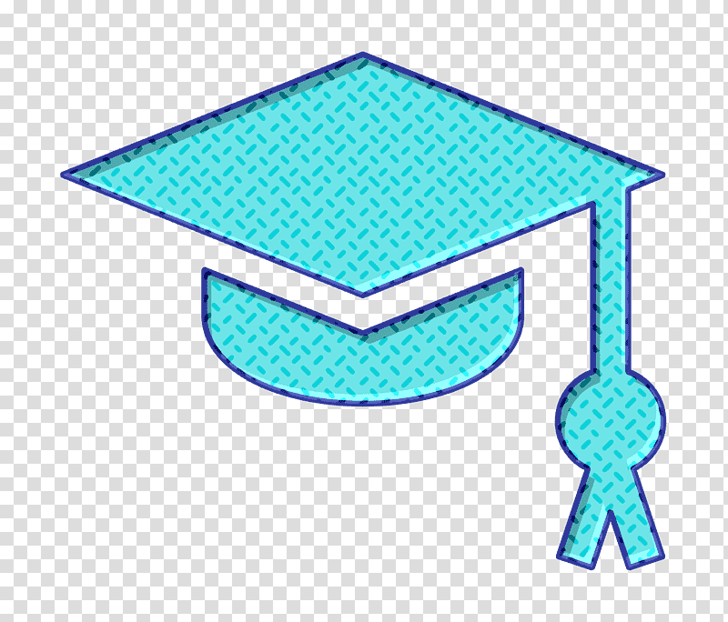 Student icon Back to school icon Graduation hat icon, Line, Meter, Symbol, Microsoft Azure, Mathematics, Geometry transparent background PNG clipart