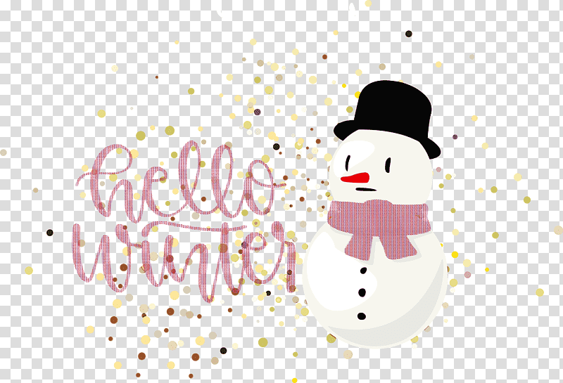 Snowman, Hello Winter, Welcome Winter, Winter
, Watercolor, Paint, Wet Ink transparent background PNG clipart