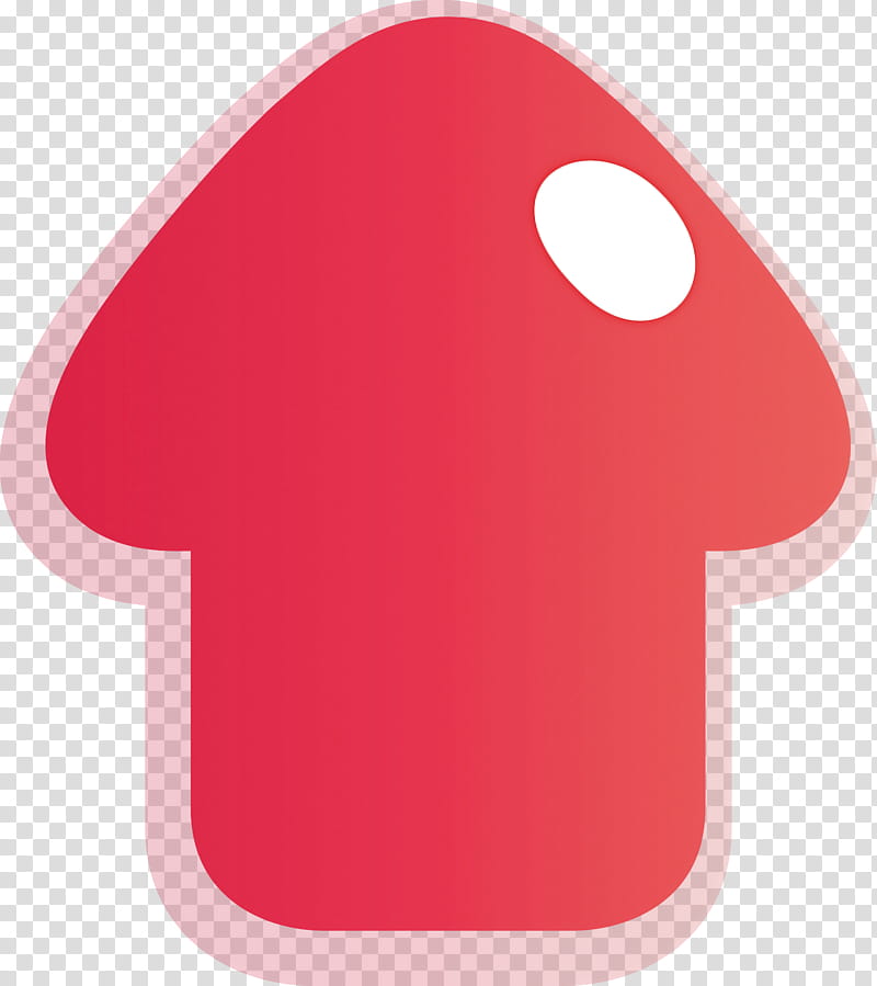 Cute Arrow, Red, Pink, Material Property, Mushroom transparent background PNG clipart