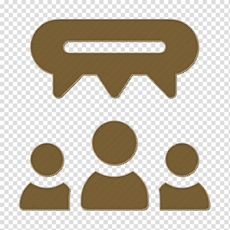 Discussion icon Chat icon, Logo, Text, Computer, Silhouette, Interview, Media transparent background PNG clipart
