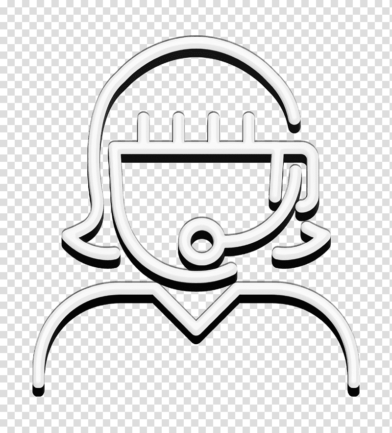 Headset icon Data network icon Call center icon, Line Art, Logo, Symbol, Meter, Geometry, Mathematics transparent background PNG clipart