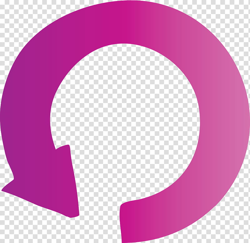 circle arrow arrow, Pink, Violet, Purple, Magenta, Symbol transparent background PNG clipart